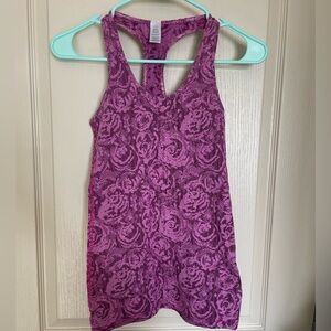 Purple ivivva Racerback Tank Top